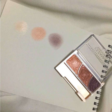 トーンアップアイシャドウ/CEZANNE/アイシャドウパレットを使ったクチコミ(1枚目)