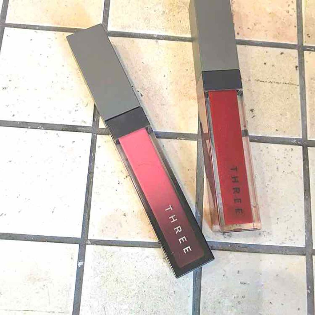 シマリング リップジャム/THREE/リップグロスを使ったクチコミ(1枚目)