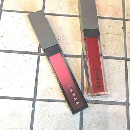 シマリング リップジャム/THREE/リップグロスを使ったクチコミ(1枚目)