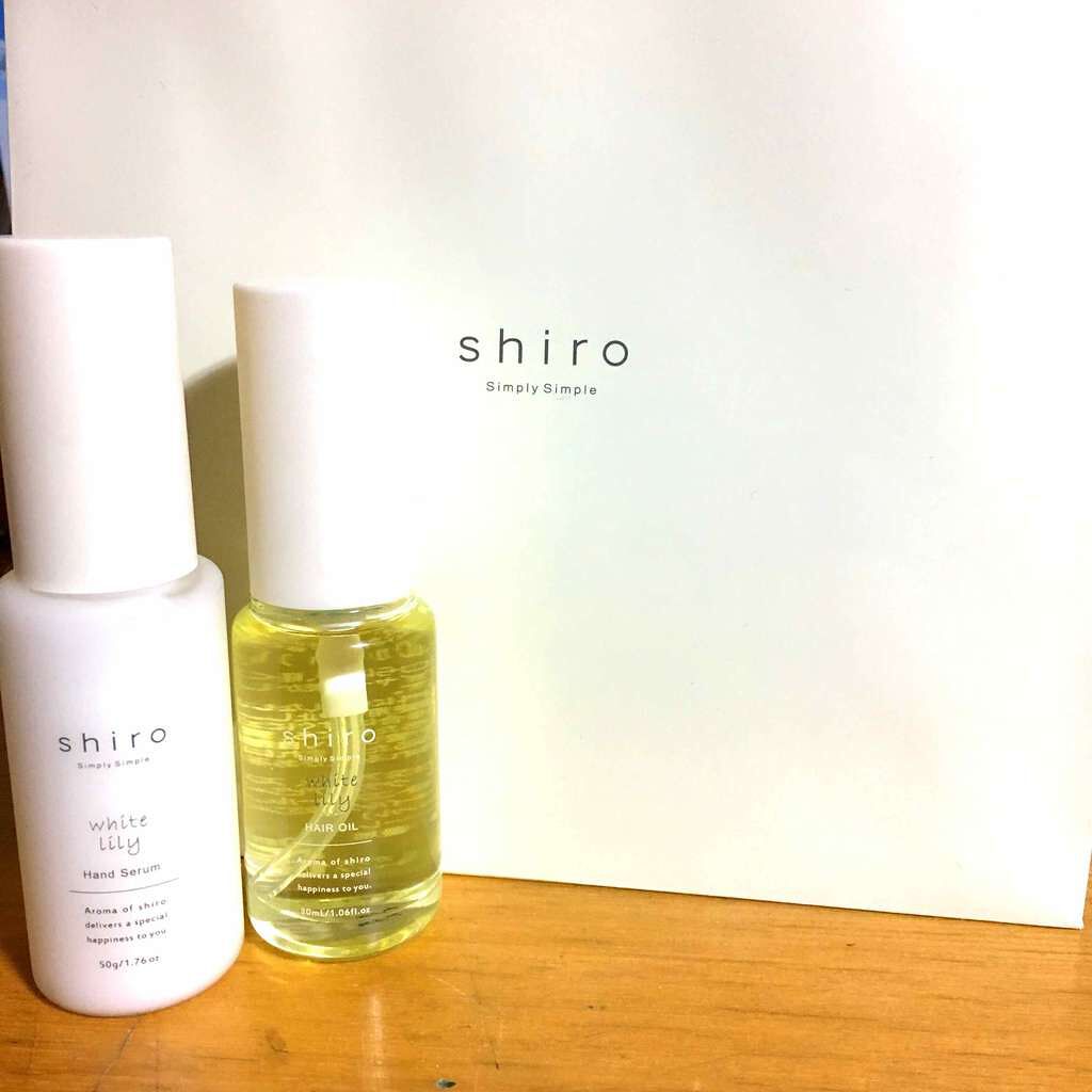 ホワイトリリー ヘアオイル/SHIRO/ヘアオイルを使ったクチコミ(1枚目)