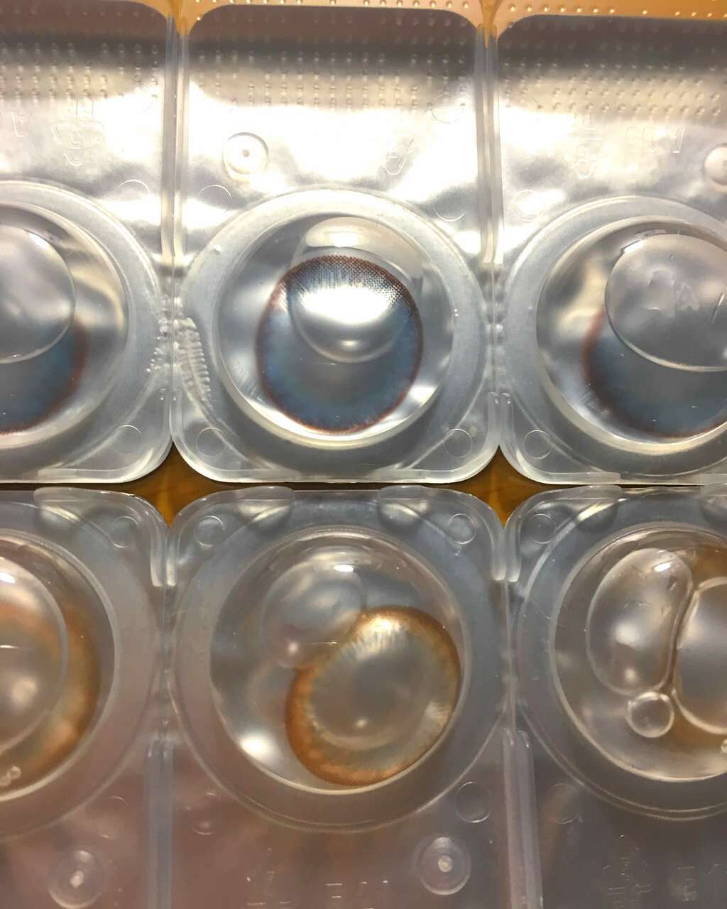 eye closet １day SweetSeries（アイクローゼットワンデー スウィートシリーズ） CHIFFON NAVY/EYE CLOSET/ワンデー（１DAY）カラコンを使ったクチコミ（2枚目）