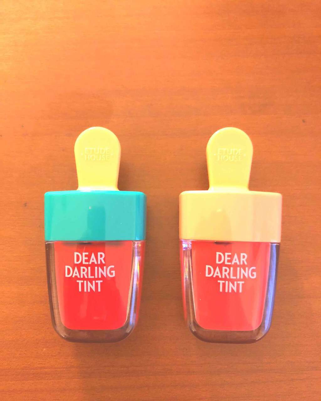 ディアダーリン ウォータージェルティント （アイスティント）/ETUDE/口紅を使ったクチコミ（1枚目）