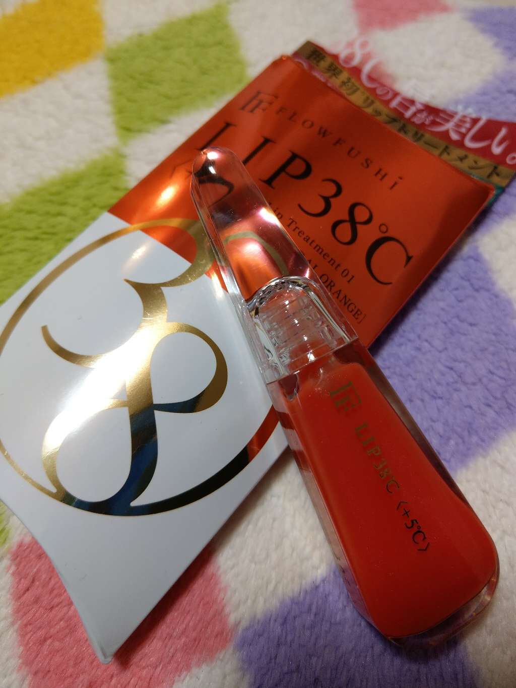 38°C / 99°F リップトリートメント (リップ美容液)/UZU BY FLOWFUSHI/リップケアを使ったクチコミ（1枚目）