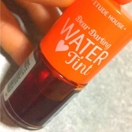 ウォーターティント 03 オレンジシロップ/ETUDE/リップグロスを使ったクチコミ(1枚目)