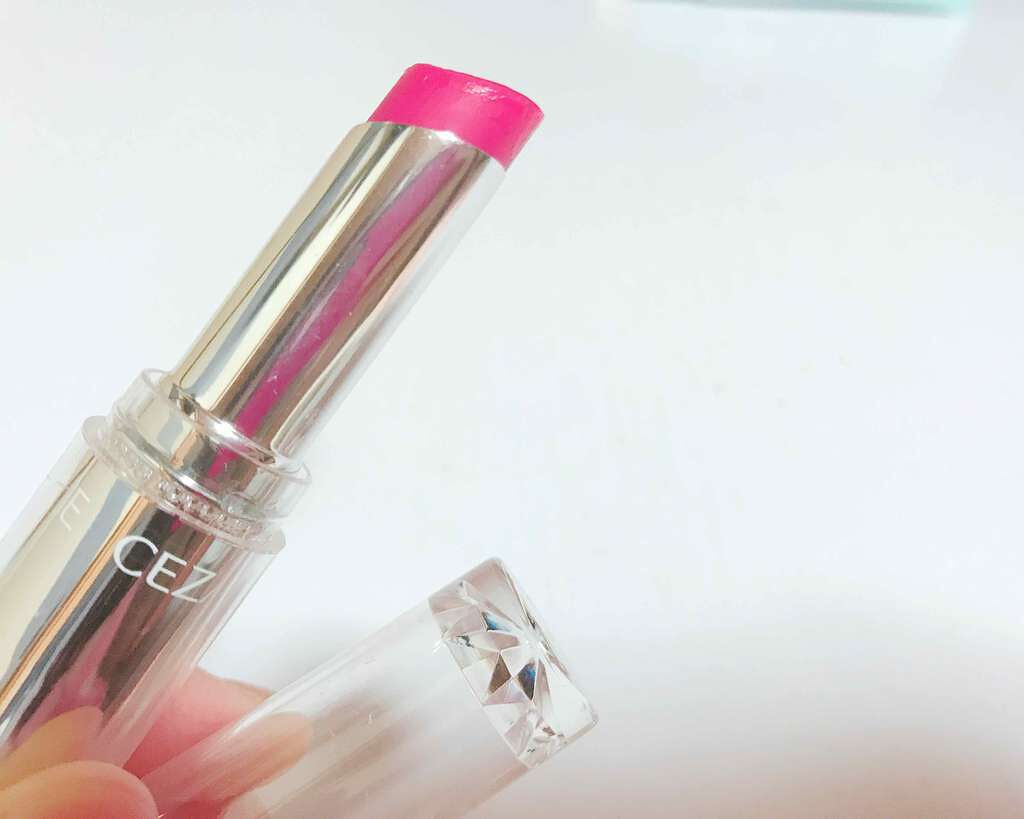 ラスティンググロスリップ/CEZANNE/口紅を使ったクチコミ（1枚目）