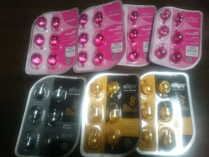 ヘアーオイル【トリートメント】/ellips/ヘアオイルを使ったクチコミ(1枚目)