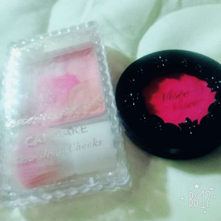 グロウフルールチークス/キャンメイク/パウダーチークを使ったクチコミ(1枚目)