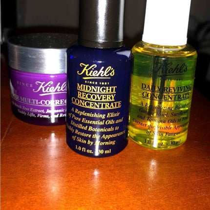 キールズ ミッドナイトボタニカル コンセントレート/Kiehl's/フェイスオイルを使ったクチコミ(1枚目)