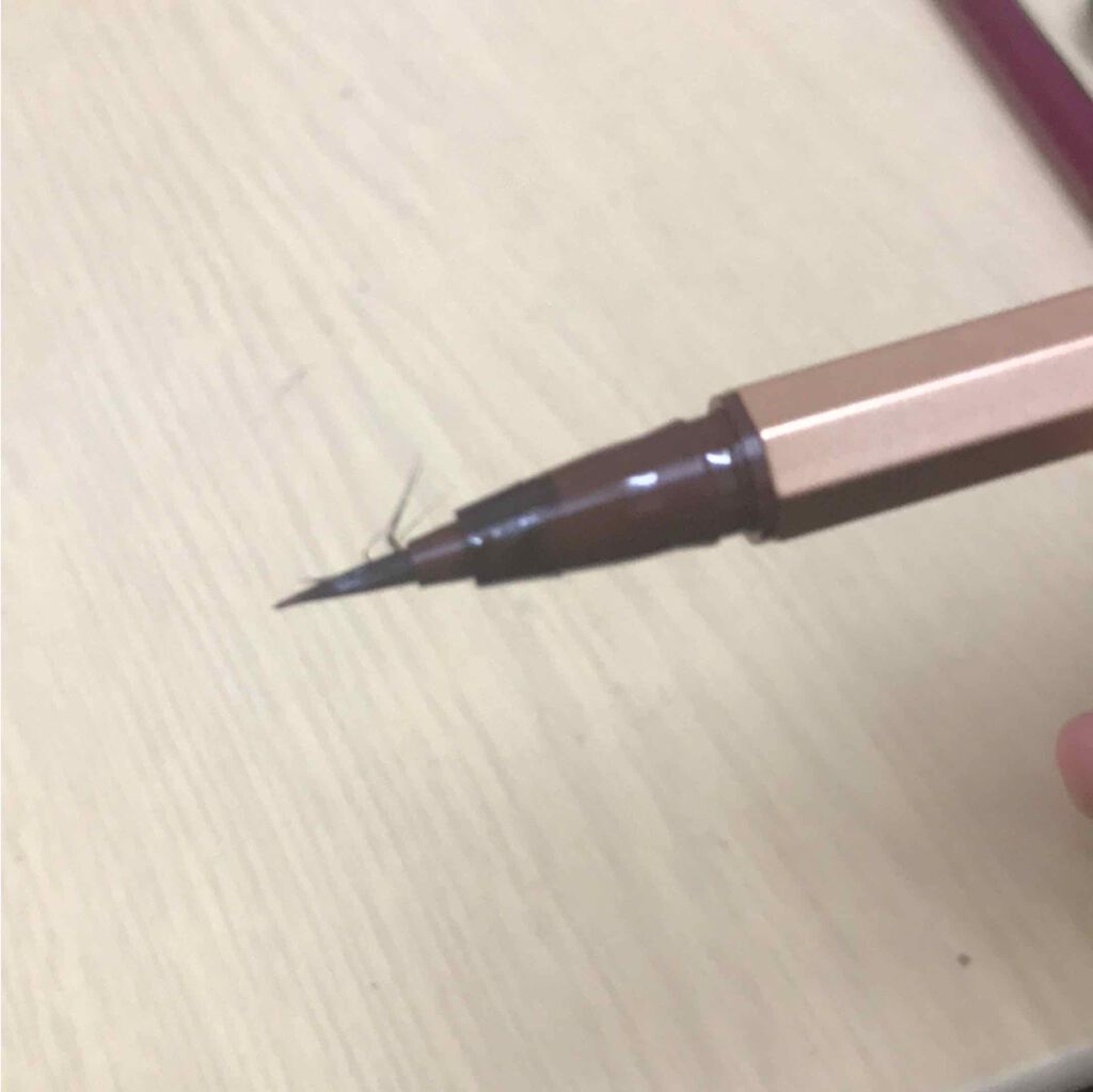 モテライナー リキッド/UZU BY FLOWFUSHI/リキッドアイライナーを使ったクチコミ(3枚目)