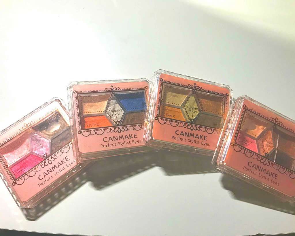 【旧品】パーフェクトスタイリストアイズ/キャンメイク/アイシャドウパレットを使ったクチコミ(1枚目)