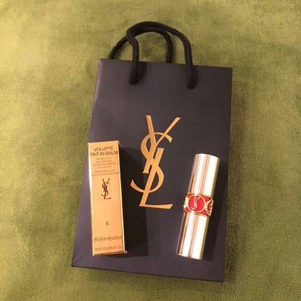 ヴォリュプテ ティントインバーム/YVES SAINT LAURENT BEAUTE/口紅を使ったクチコミ(1枚目)