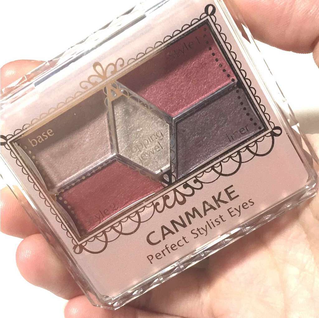 【旧品】パーフェクトスタイリストアイズ/キャンメイク/アイシャドウパレットを使ったクチコミ(1枚目)