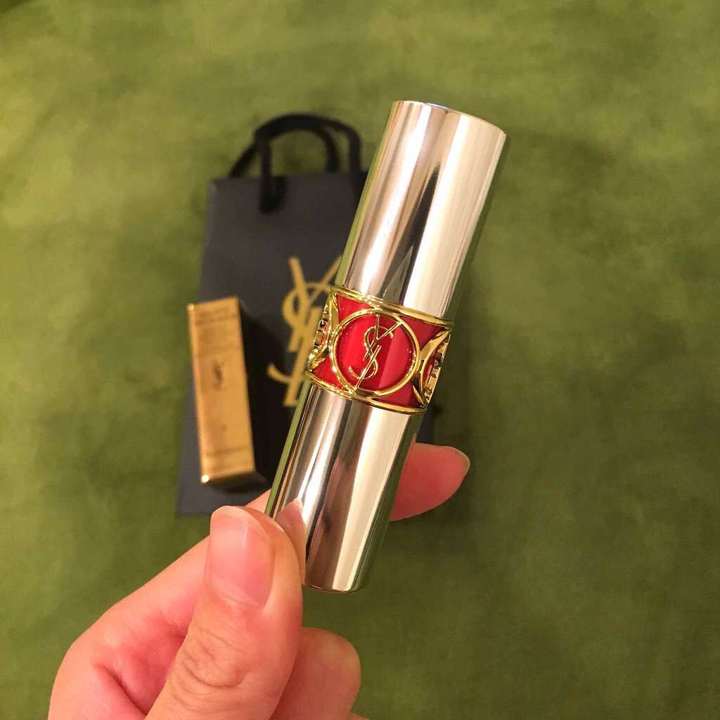 ヴォリュプテ ティントインバーム/YVES SAINT LAURENT BEAUTE/口紅を使ったクチコミ(2枚目)