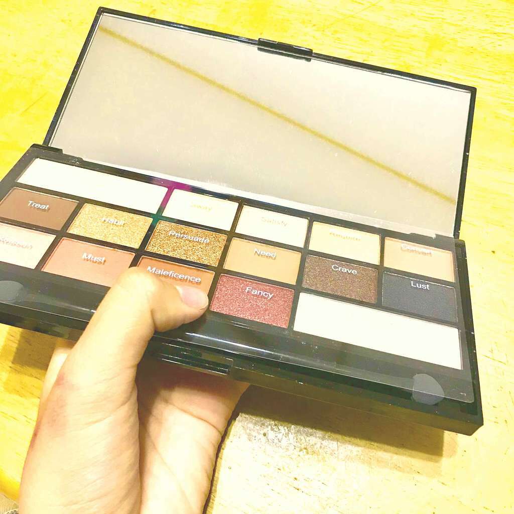 アイラブチョコレート/MAKEUP REVOLUTION/アイシャドウパレットを使ったクチコミ(1枚目)