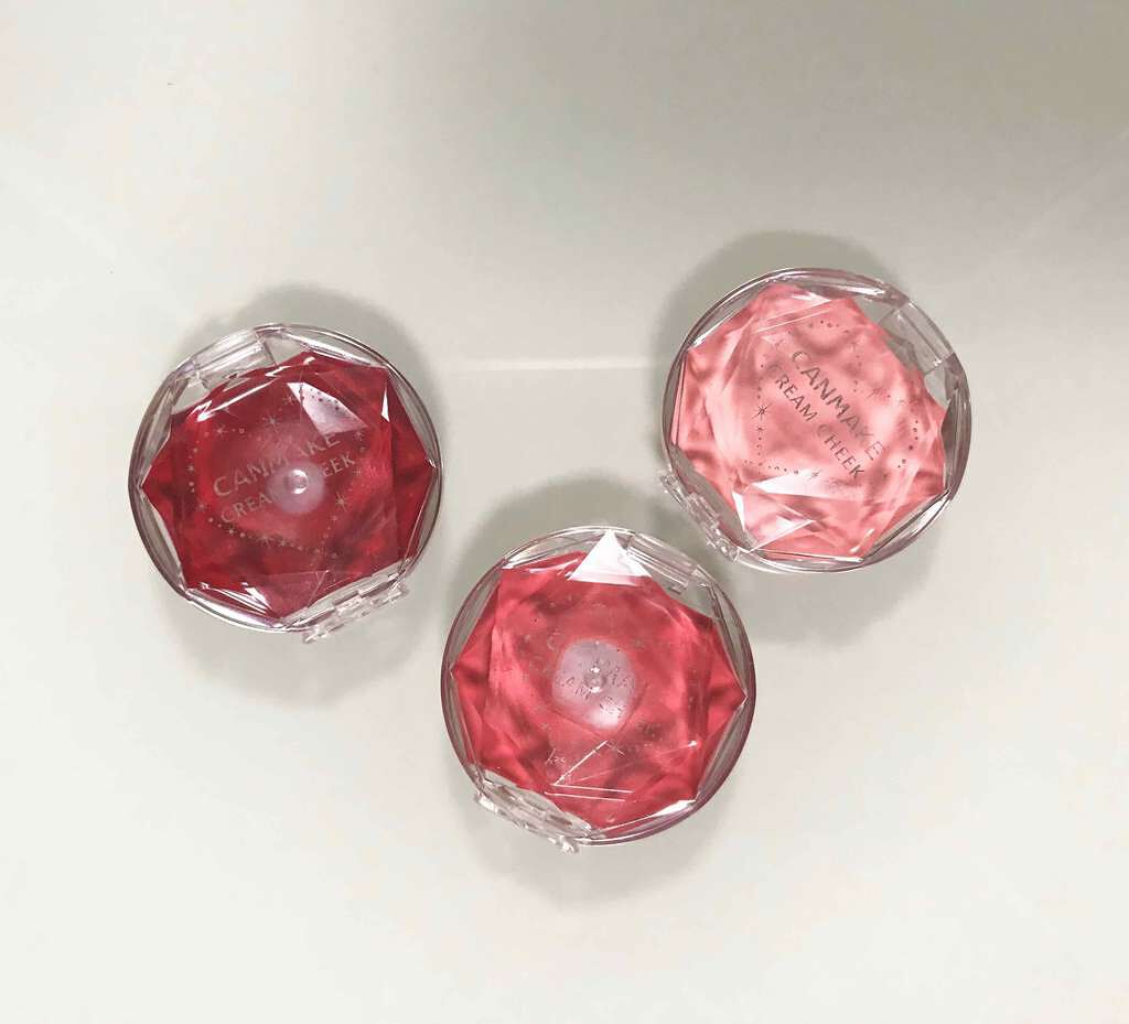 クリームチーク（クリアタイプ）/キャンメイク/ジェル・クリームチークを使ったクチコミ（1枚目）