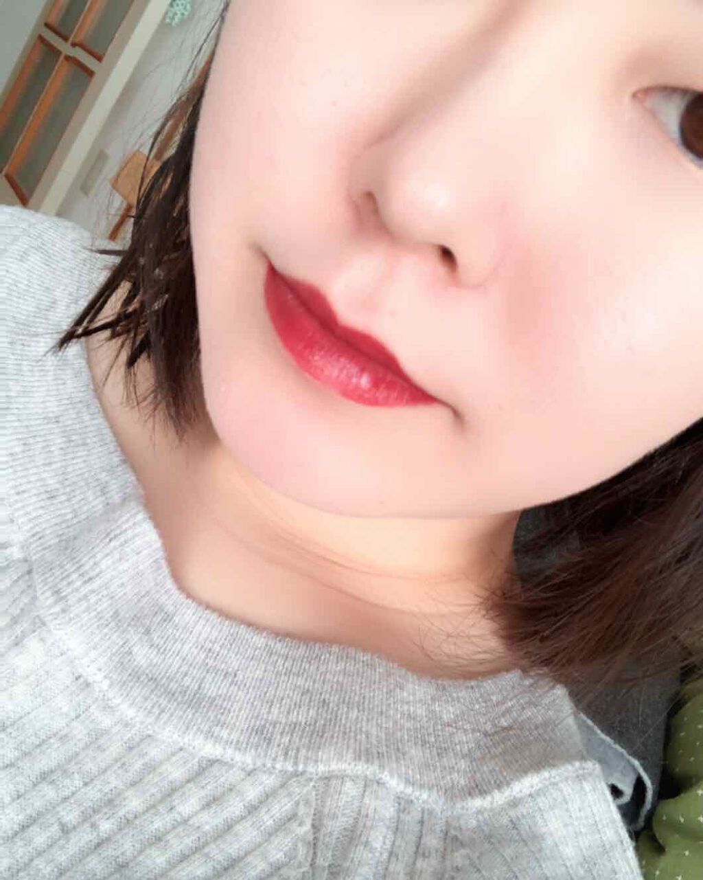 マットリップラッカー/Visée/口紅を使ったクチコミ（2枚目）