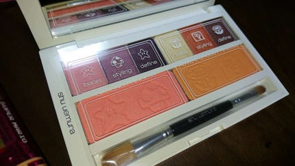 ルージュ アンリミテッド シアーシャイン/shu uemura/口紅を使ったクチコミ(1枚目)