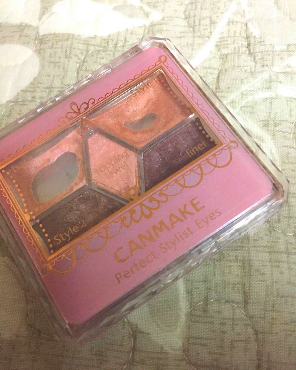 【旧品】パーフェクトスタイリストアイズ/キャンメイク/アイシャドウパレットを使ったクチコミ(1枚目)