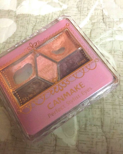【旧品】パーフェクトスタイリストアイズ/キャンメイク/アイシャドウパレットを使ったクチコミ(1枚目)