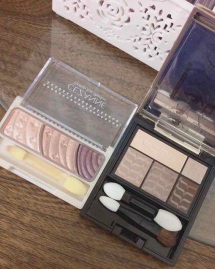 トーンアップアイシャドウ/CEZANNE/アイシャドウパレットを使ったクチコミ(2枚目)