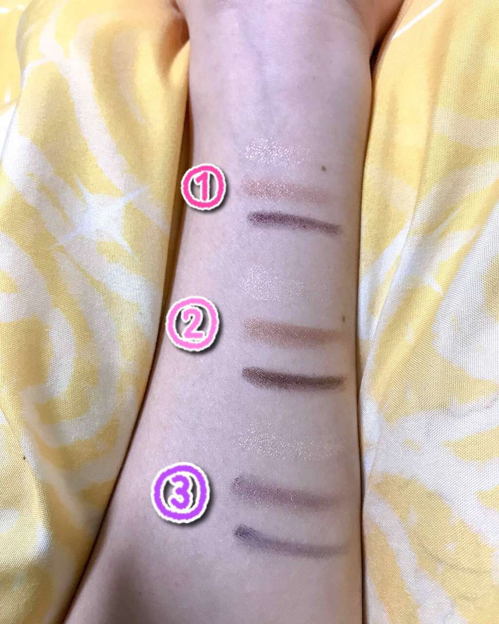 トーンアップアイシャドウ/CEZANNE/アイシャドウパレットを使ったクチコミ（2枚目）