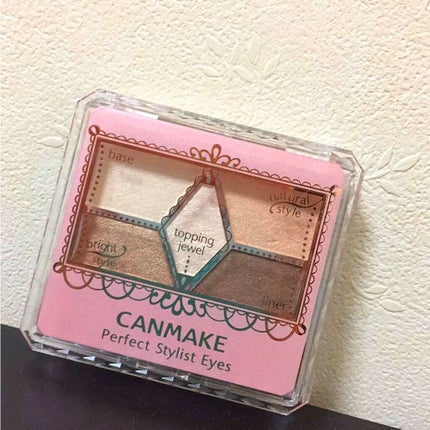 【旧品】パーフェクトスタイリストアイズ/キャンメイク/アイシャドウパレットを使ったクチコミ(1枚目)