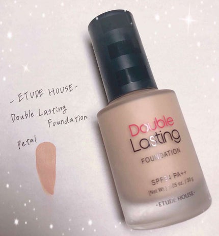 ダブルラスティング ファンデーション/ETUDE/リキッドファンデーションを使ったクチコミ(1枚目)