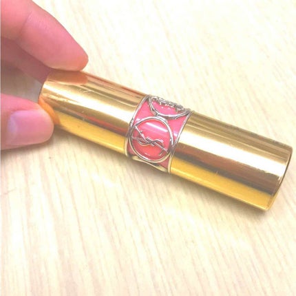 ルージュ ヴォリュプテ シャイン/YVES SAINT LAURENT BEAUTE/口紅を使ったクチコミ(1枚目)