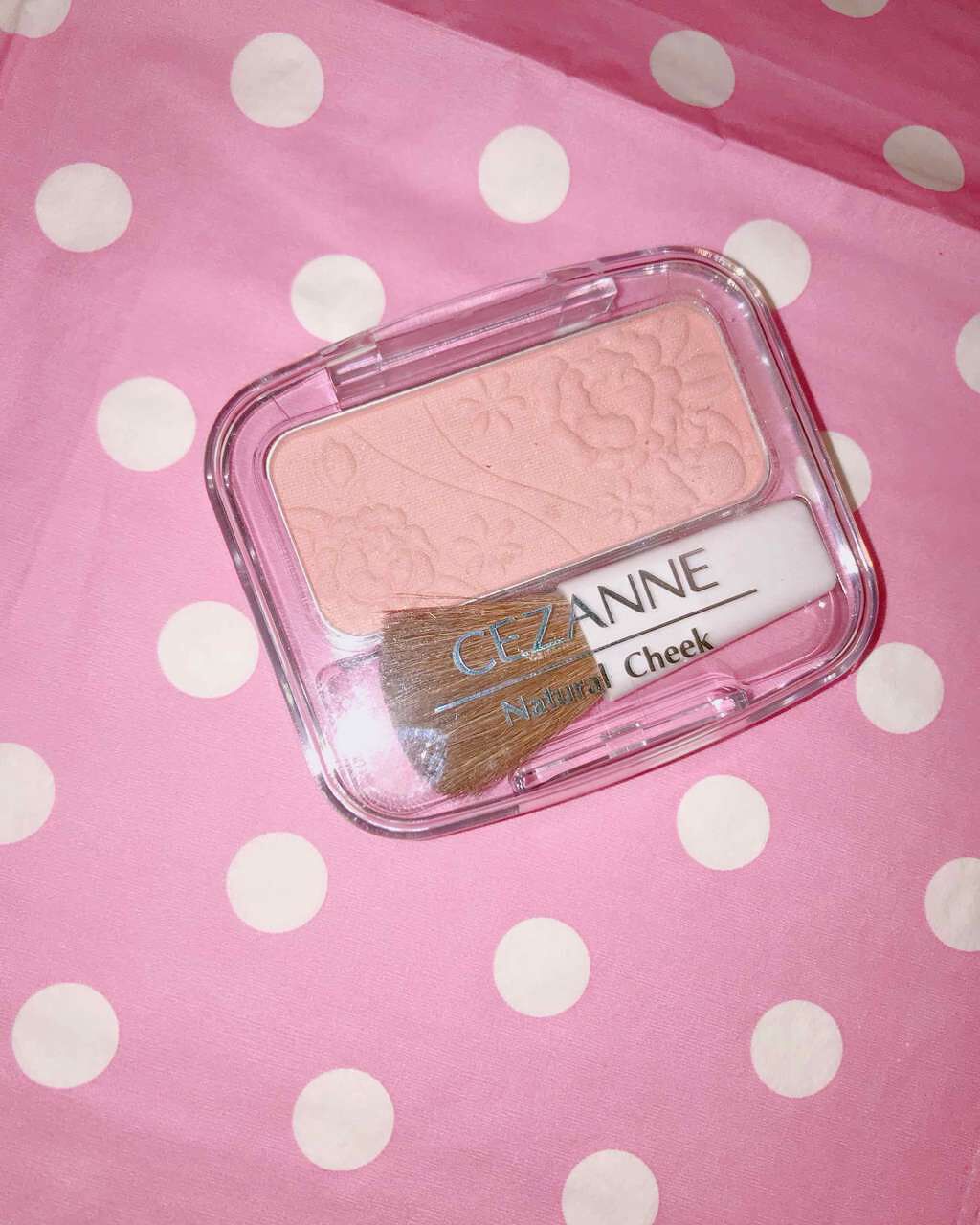 ナチュラル チークN/CEZANNE/パウダーチークを使ったクチコミ(1枚目)