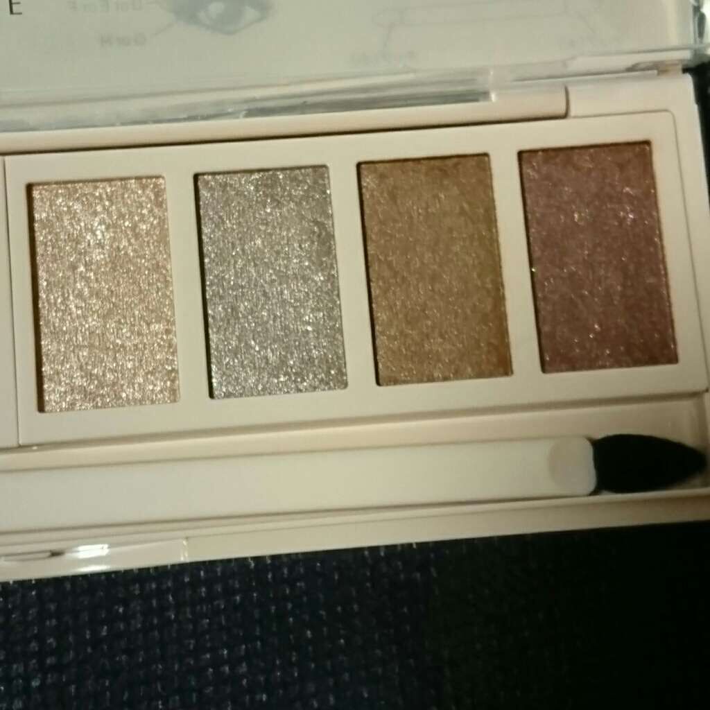 グラマラスヌード アイパレット (クリスマスコフレ 2017)/Visée/メイクアップキットを使ったクチコミ(3枚目)