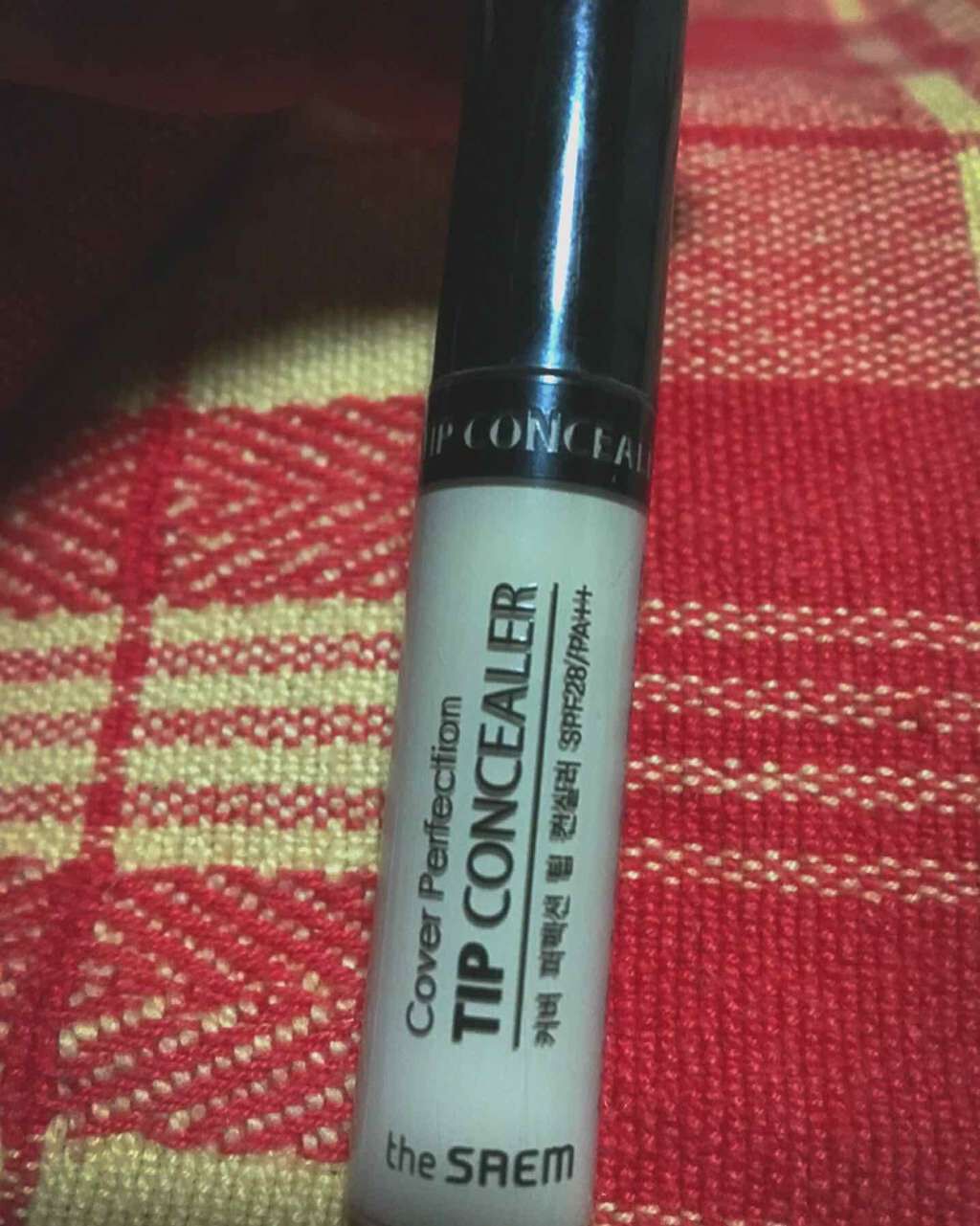 カバーパーフェクション チップコンシーラー/the SAEM/リキッドコンシーラーを使ったクチコミ(1枚目)