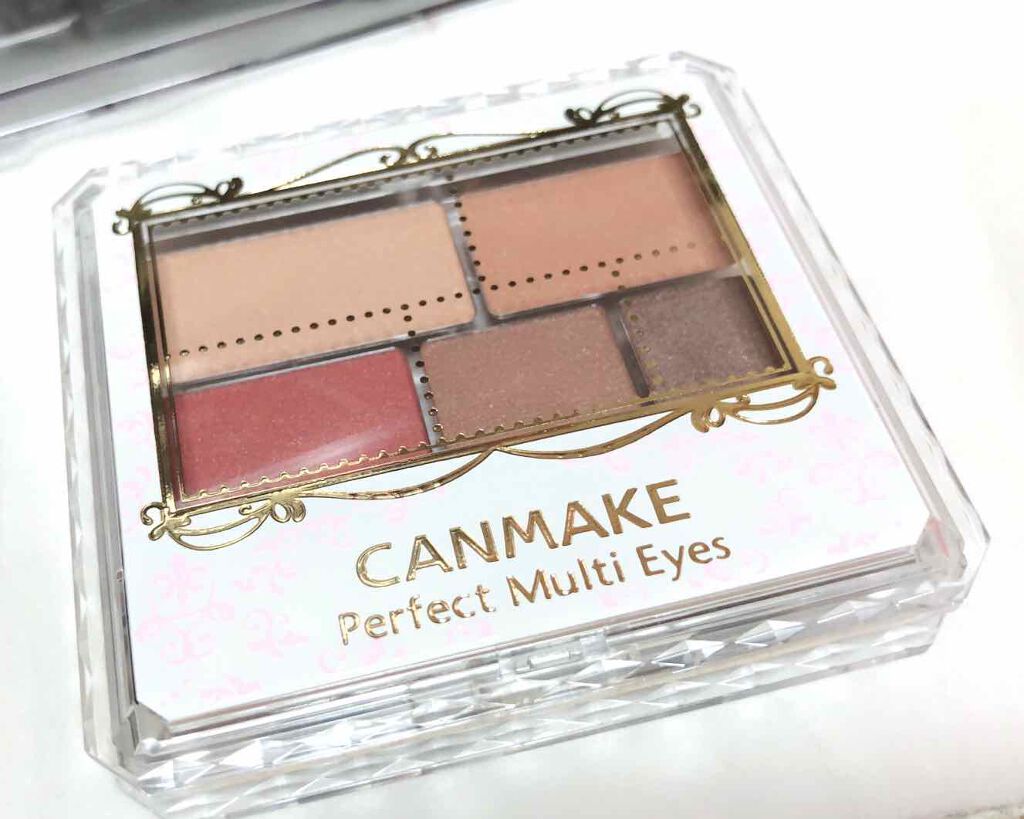 パーフェクトマルチアイズ/キャンメイク/アイシャドウパレットを使ったクチコミ(1枚目)