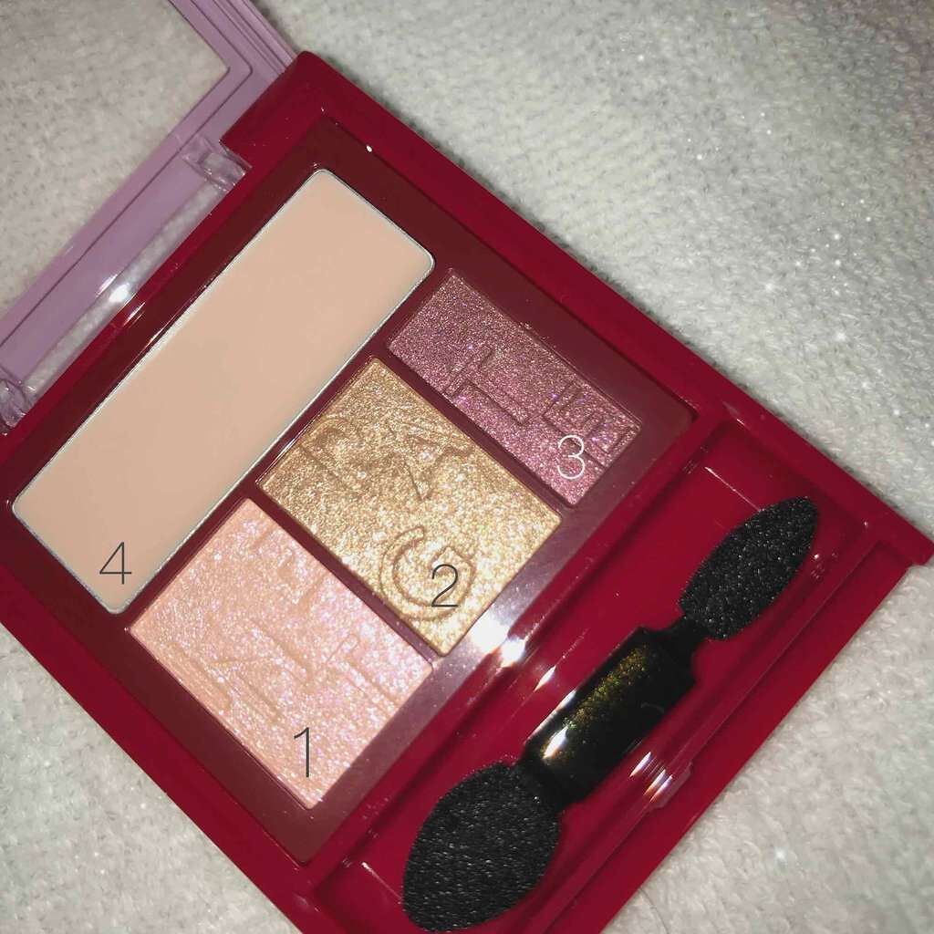 アクセントカラーアイズ CC/インテグレート/アイシャドウパレットを使ったクチコミ(2枚目)