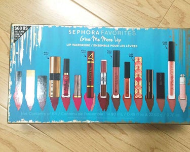 SEPHORA SEPHORA FAVORITES  Give me some nude Lipのクチコミ「Sephora - Give me more lip

15 items...」（1枚目）