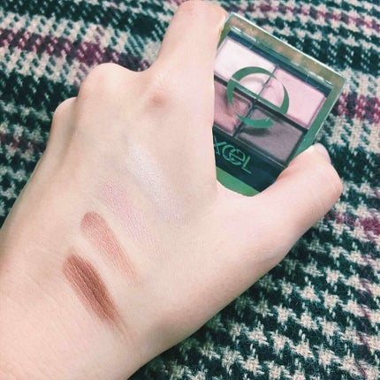 スキニーリッチシャドウ/excel/アイシャドウパレットを使ったクチコミ(2枚目)