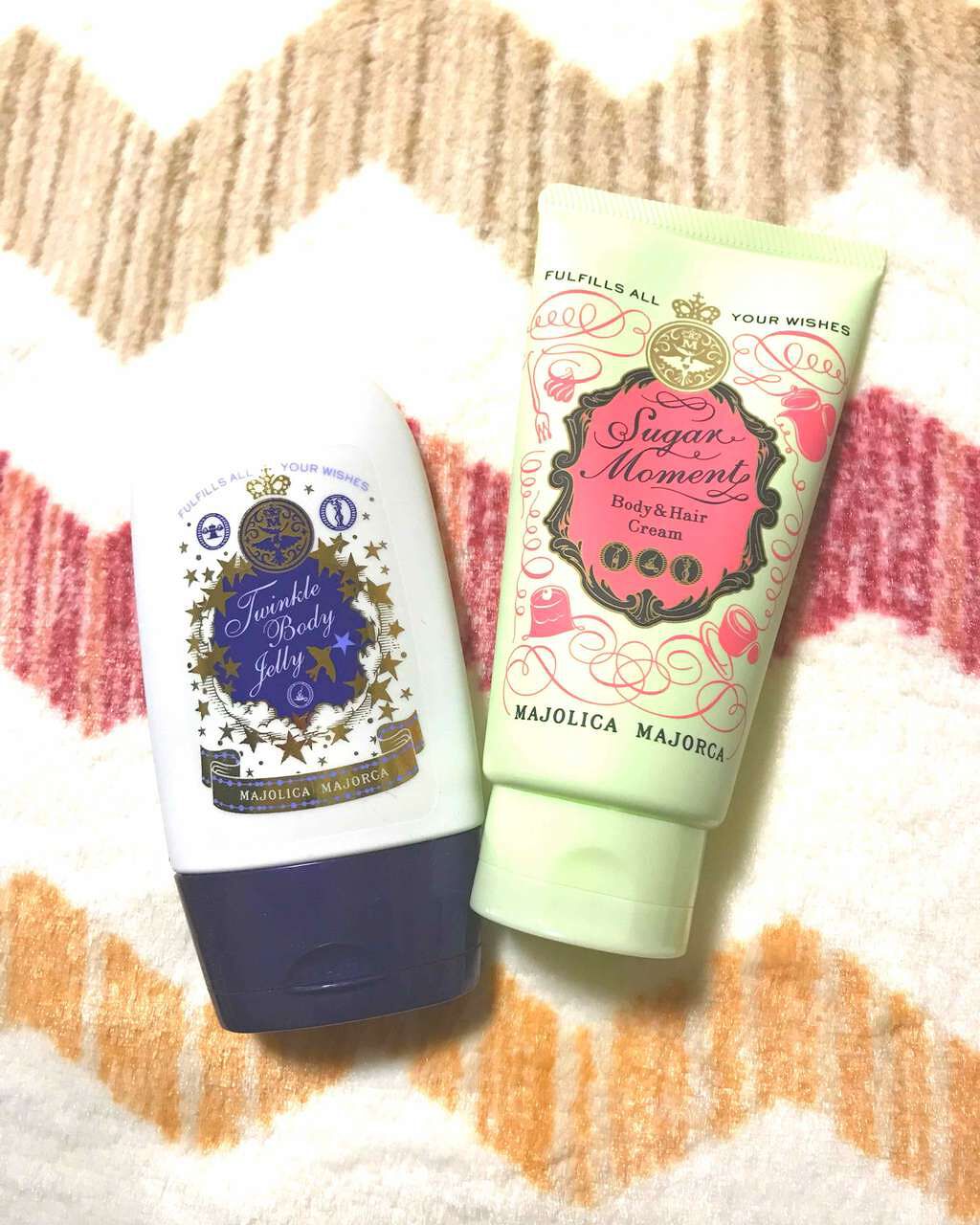 トゥインクルボディージェリー/MAJOLICA MAJORCA/ボディローションを使ったクチコミ（1枚目）