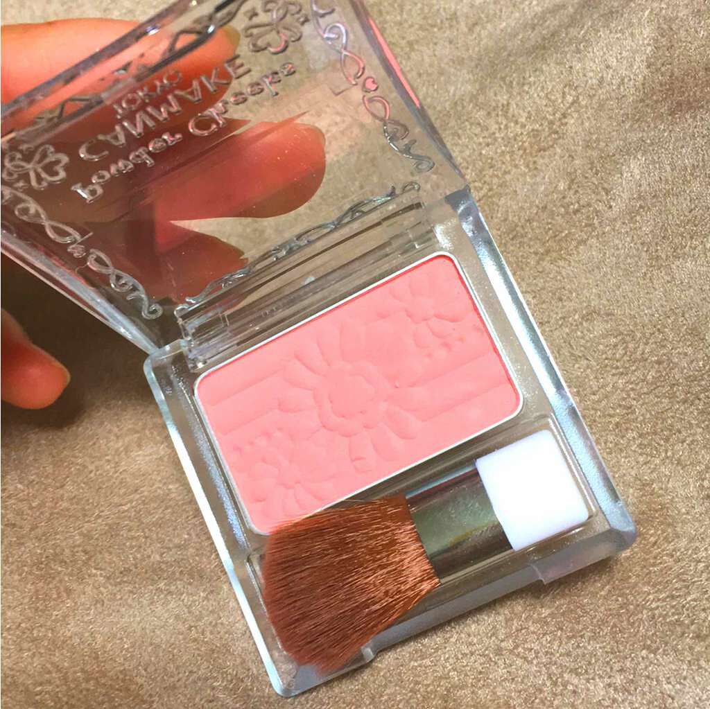 【旧品】パウダーチークス/キャンメイク/パウダーチークを使ったクチコミ(2枚目)