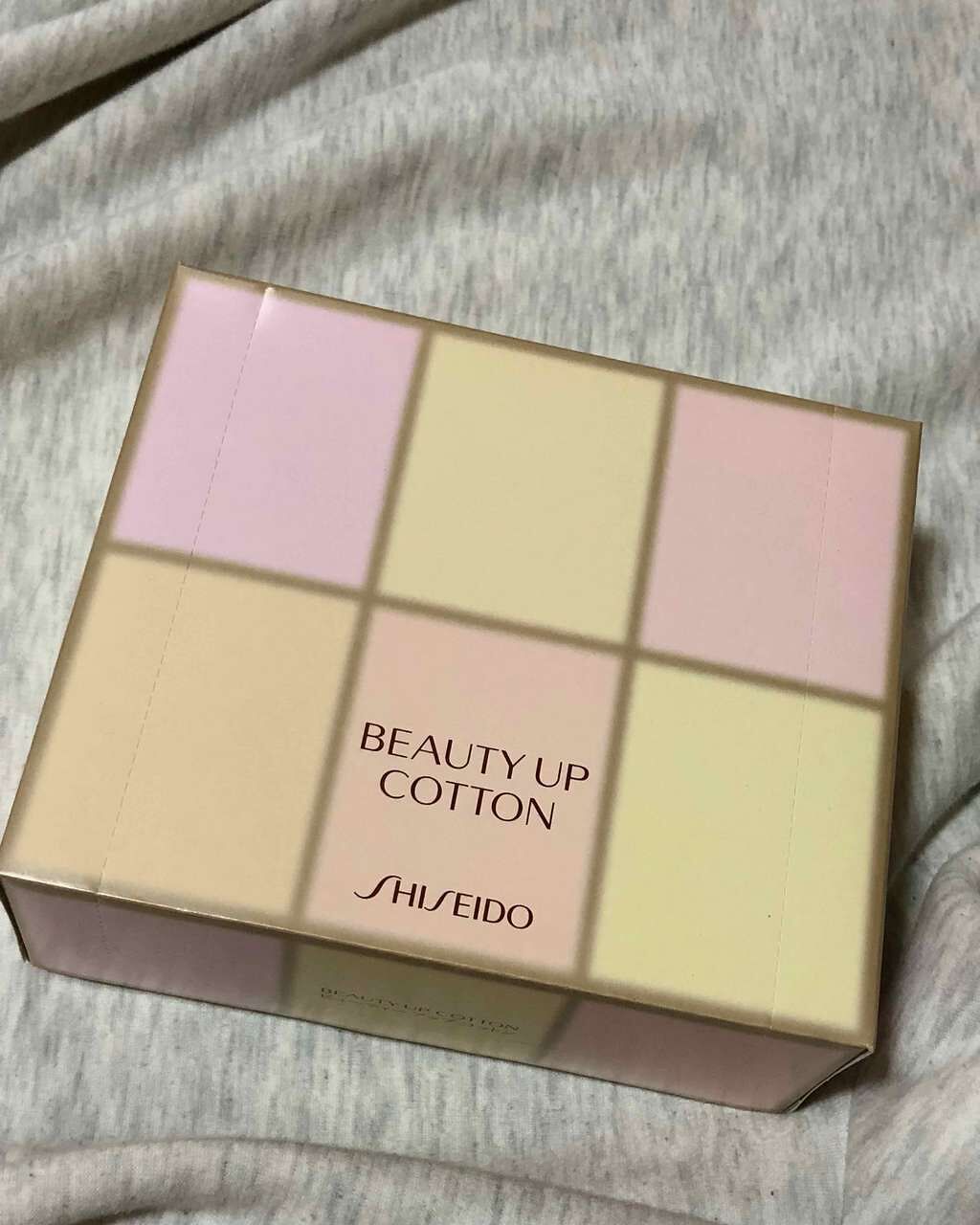 ビューティーアップコットン Ｇ/SHISEIDO/コットンを使ったクチコミ（1枚目）