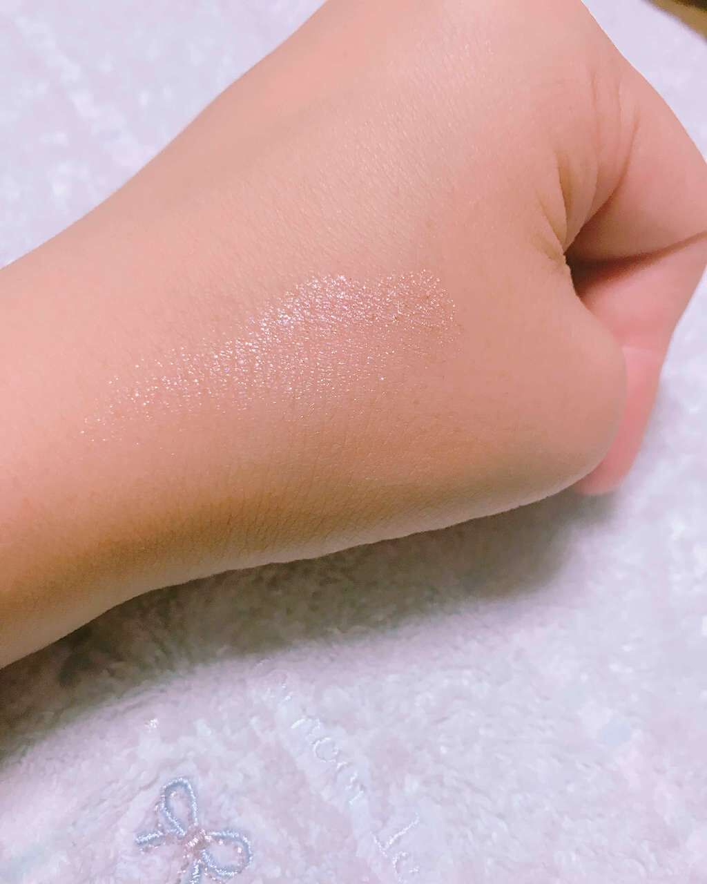 シャイニーシャドウ N/excel/単色アイシャドウを使ったクチコミ(3枚目)