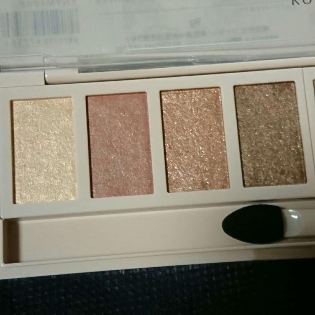グラマラスヌード アイパレット (クリスマスコフレ 2017)/Visée/メイクアップキットを使ったクチコミ(2枚目)