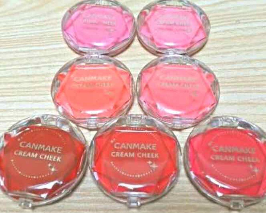 クリームチーク/キャンメイク/ジェル・クリームチークを使ったクチコミ（1枚目）