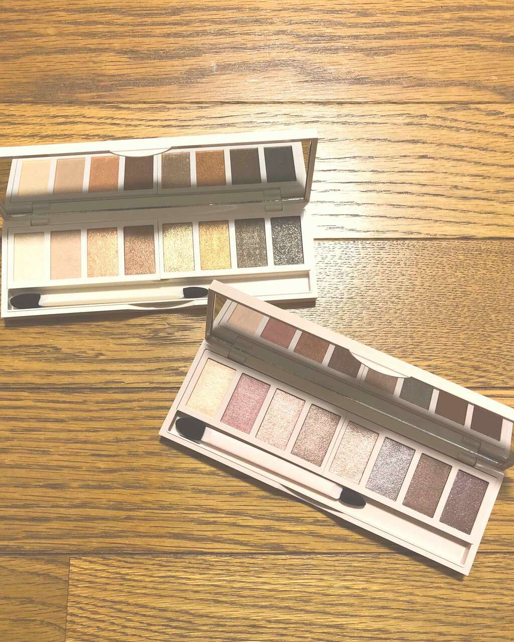 グラマラスヌード アイパレット (クリスマスコフレ 2017)/Visée/メイクアップキットを使ったクチコミ（2枚目）