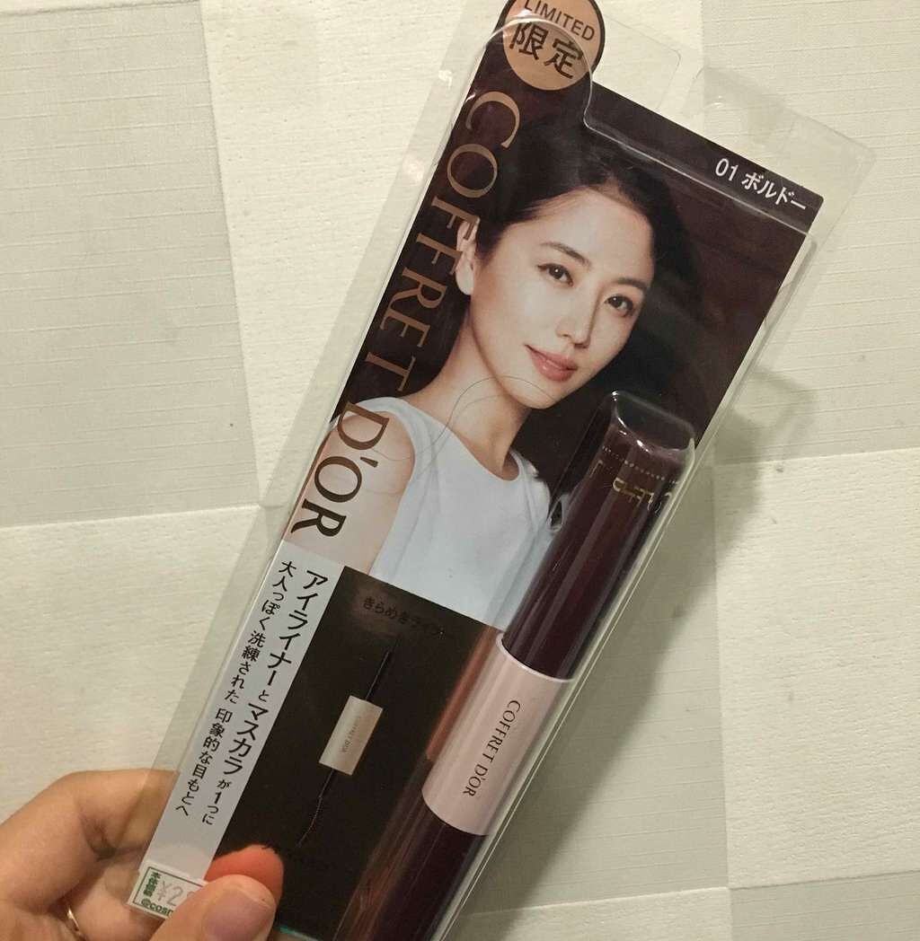 Wカラーマスカラ&ライナー/コフレドール/リキッドアイライナーを使ったクチコミ(1枚目)