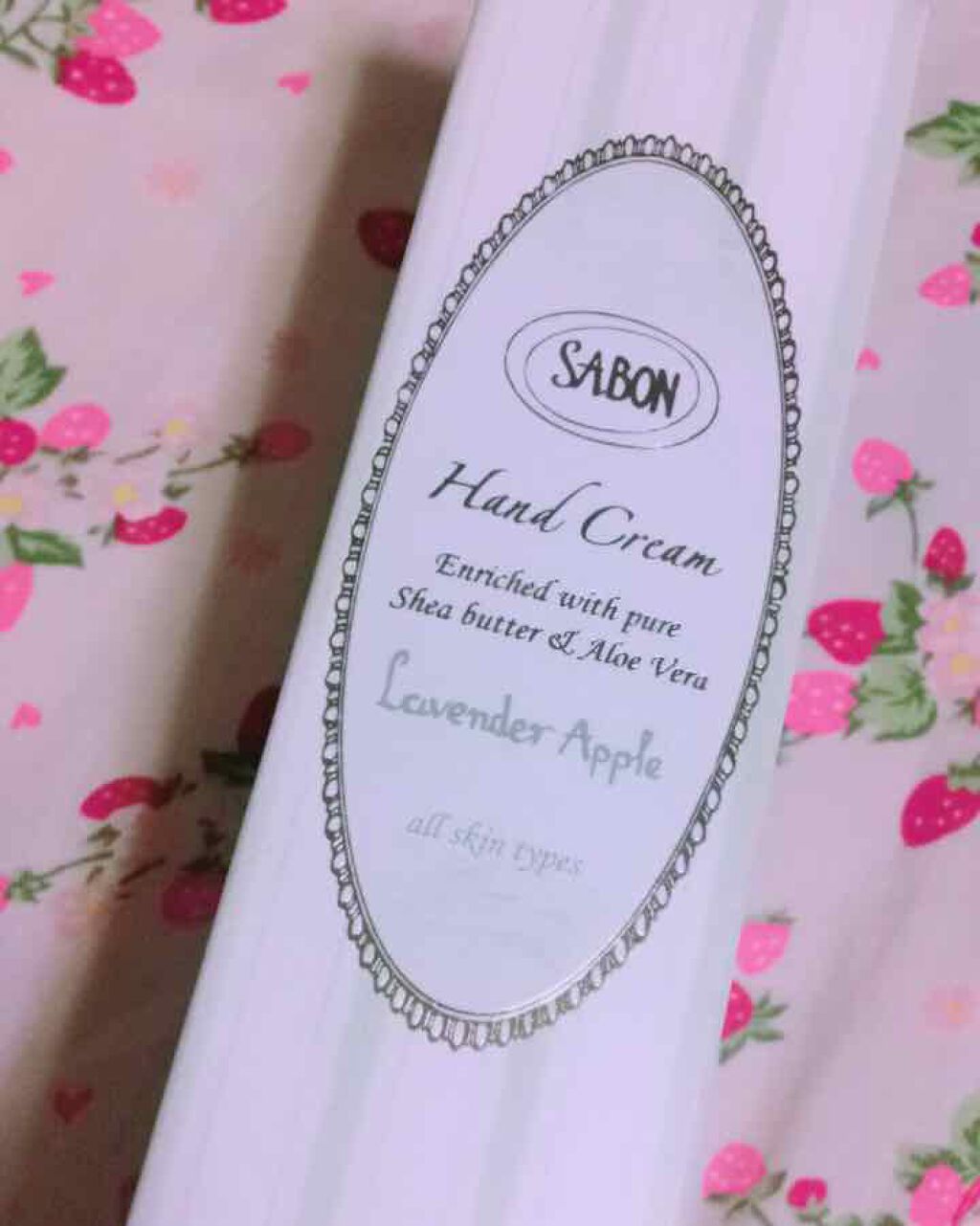 ハンドクリーム　ラベンダー•アップル/SABON/ハンドクリームを使ったクチコミ（1枚目）