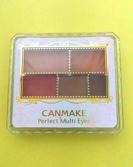 パーフェクトマルチアイズ/キャンメイク/アイシャドウパレットを使ったクチコミ(1枚目)