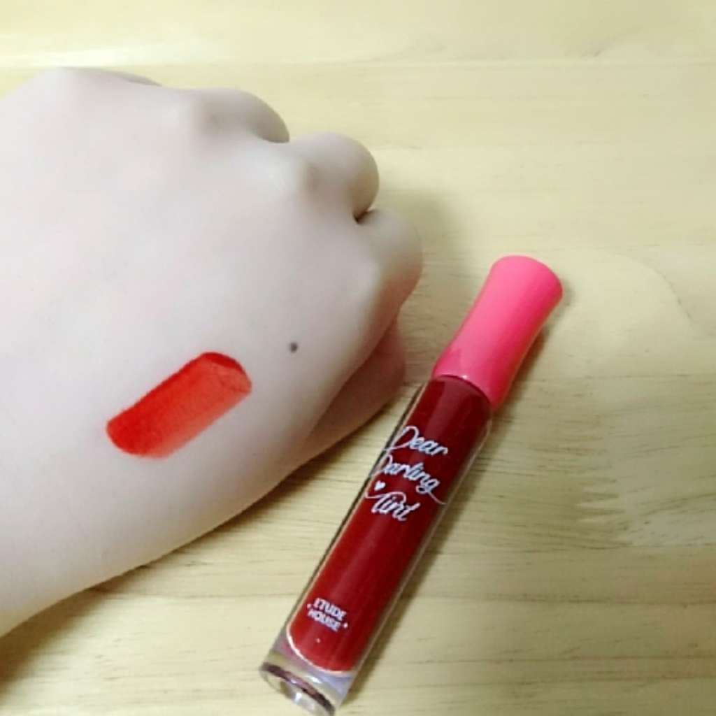 ディアダーリン ウォータージェルティント/ETUDE/リップティントを使ったクチコミ(2枚目)