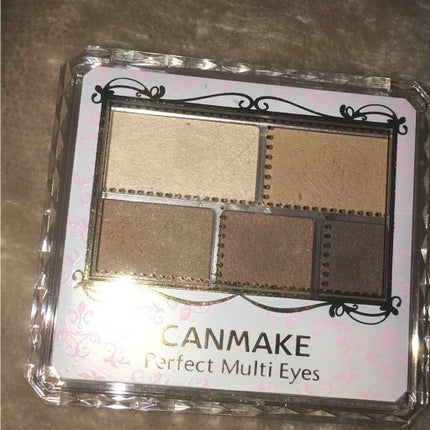 パーフェクトマルチアイズ/キャンメイク/アイシャドウパレットを使ったクチコミ(1枚目)