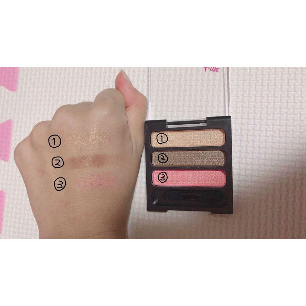 ST 3CアイシャドウE/キャンドゥ/アイシャドウパレットを使ったクチコミ(2枚目)