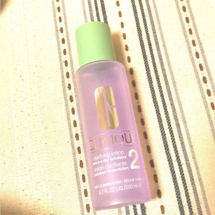 クラリファイング ローション 2/CLINIQUE/拭き取り化粧水を使ったクチコミ(1枚目)