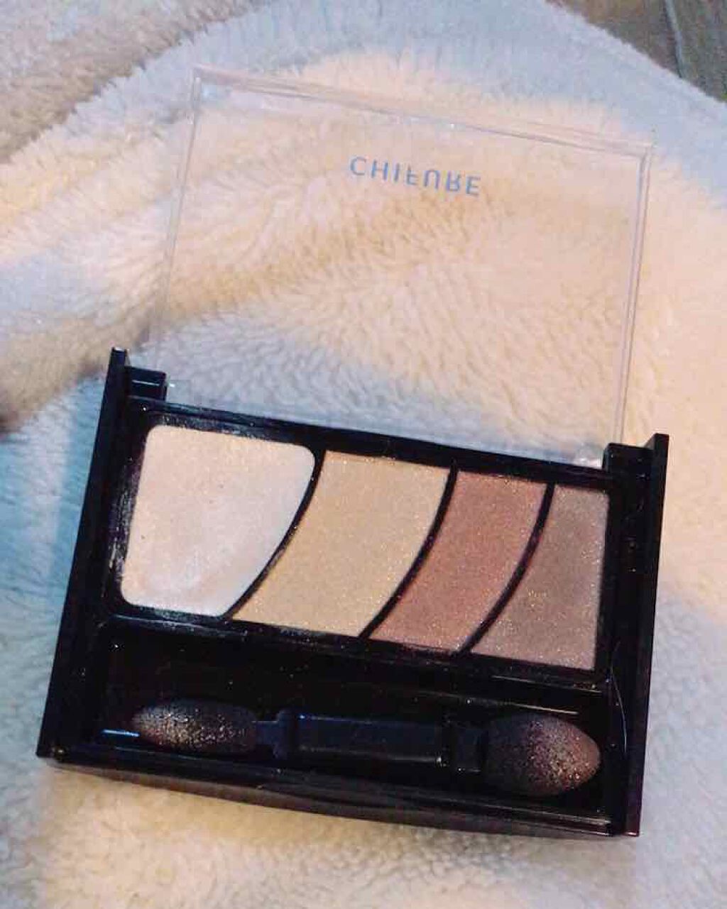 グラデーション アイ カラー(チップ付)/ちふれ/アイシャドウパレットを使ったクチコミ(1枚目)